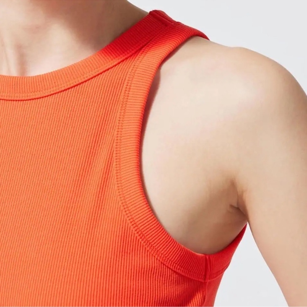 NWOT Lululemon Hold Tight Tank Top in Solar Orange Size 4